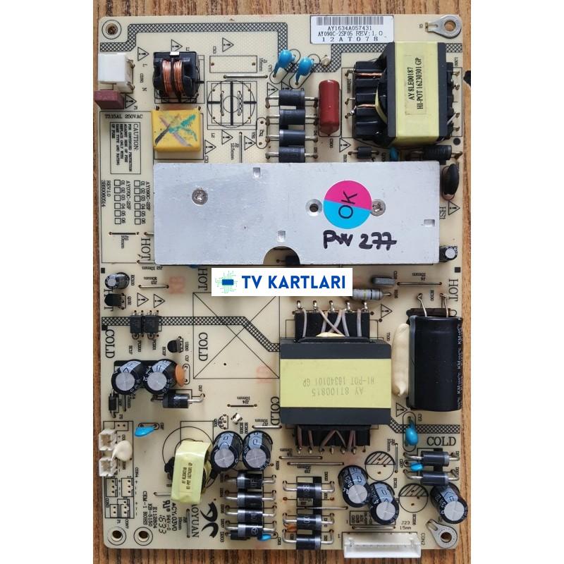 AXEN AY090C-2SF05, AY090C-2SF, 12AT078, AY1614A014868, REV:1.0, Axen AX043DLD12AT050-ILFM, Power Board, Besleme, LC430DUY-SHA1