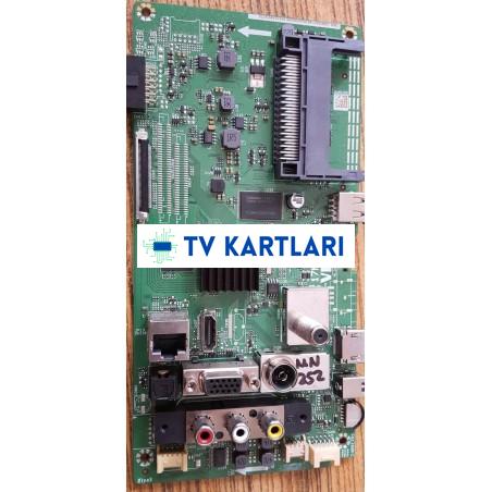 23603041 , 17MB211S , VESTEL MAINBOARD HI-LEVEL 43HL650 SMART LED LG PANEL