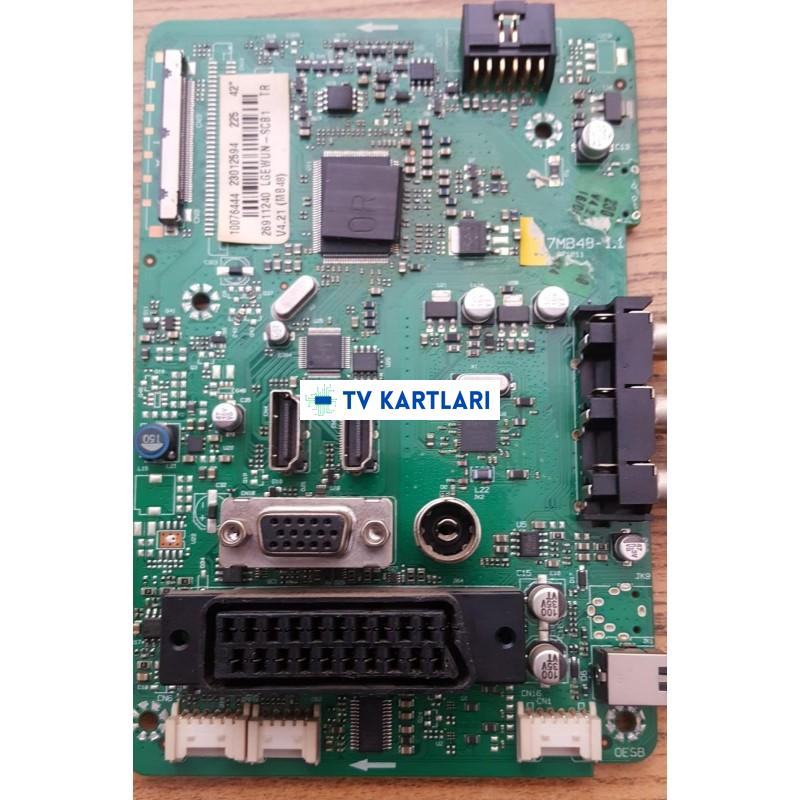 VESTEL VF3210.10076444,23012594.26911240. LGEWUN-SCB1 V4.21(MB48)17MB48-1.1 MAİN BOARD