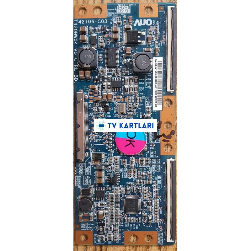 42T06-C03, T420HW04 V0 CTRL BD, T-CON BOARD