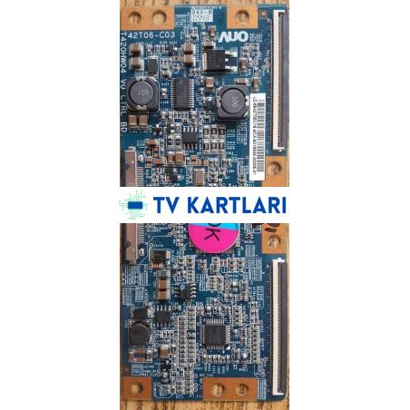 42T06-C03, T420HW04 V0 CTRL BD, T-CON BOARD