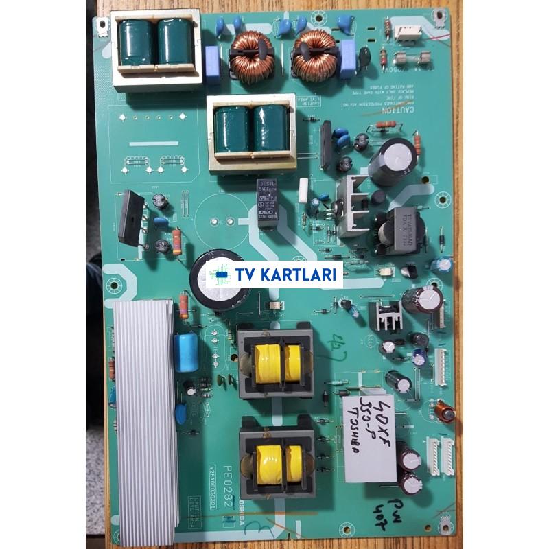 TOSHIBA V28A00036301, PE0282, PE0282 A,TOSHIBA,40XF350-P POWER BOARD LTA400HT-LH4