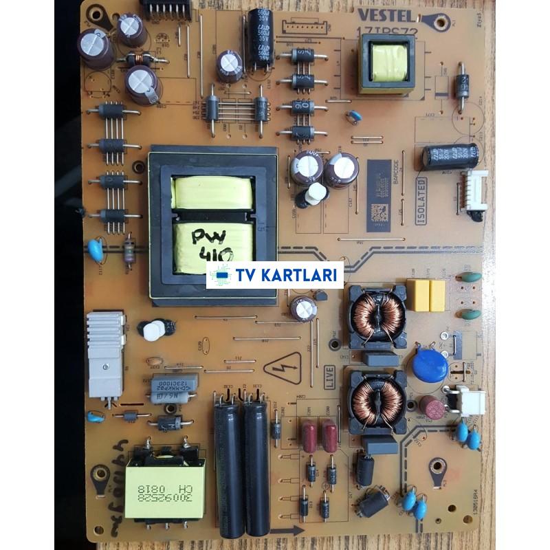 17IPS72, 23381890, VES490QNUS-2W-U02, VESTEL 4K SMART 49UD9300 49 LED TV, Power board"