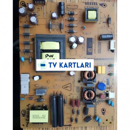 17IPS72, 23381890, VES490QNUS-2W-U02, VESTEL 4K SMART 49UD9300 49 LED TV, Power board"