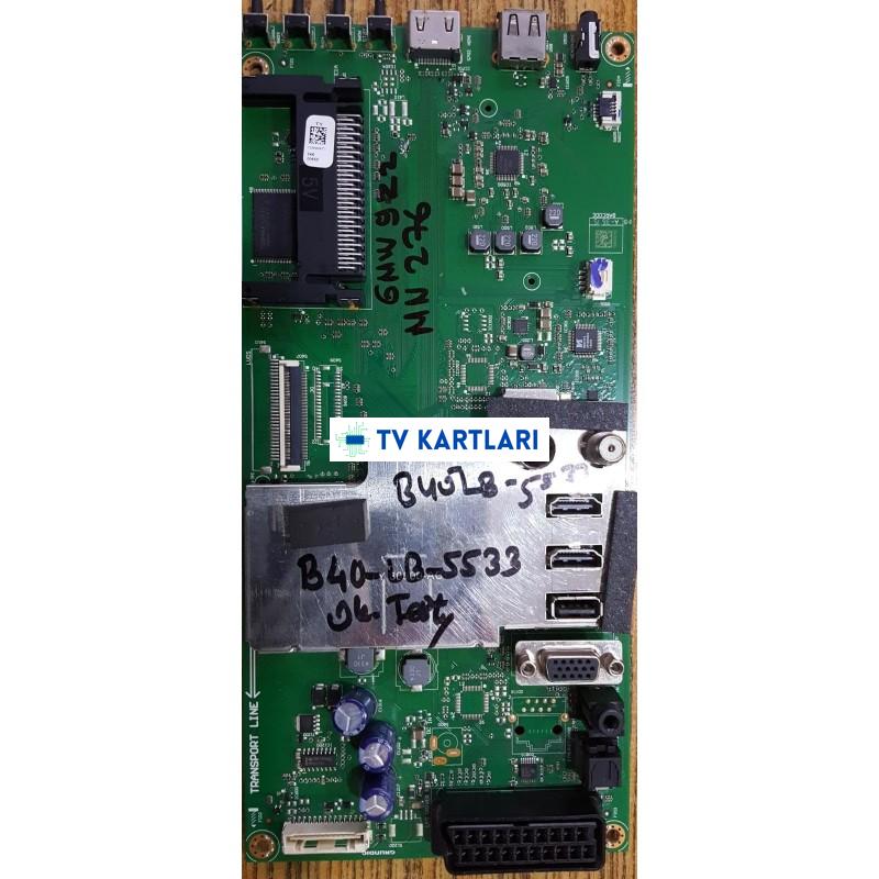 VTY190R-6, GMW9ZZ, R1E1ZZ, 057D40-B09, BEKO B40-LB-5533, BEKO B40-LW-5533, Main board