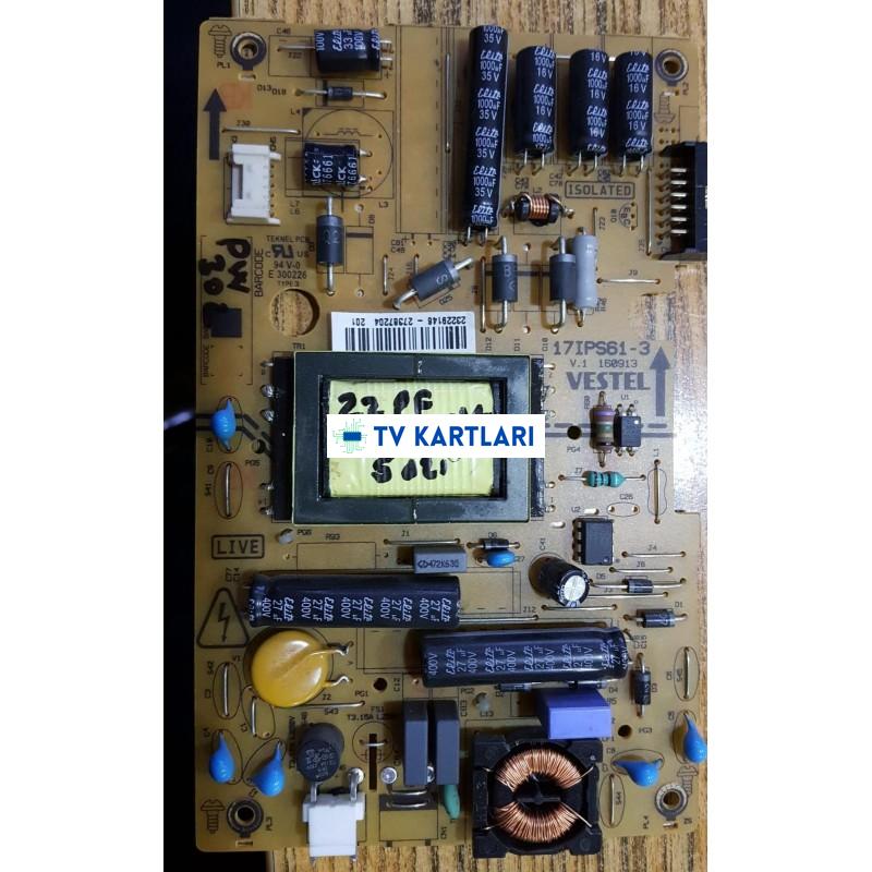 17IPS61-3 V.1 23229146,27387204,22PF5021 POWER BOARD