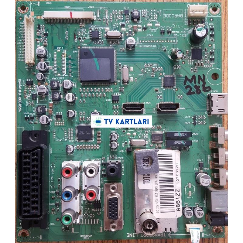YRQ190R-8, YRQ1SOR-8, A86IZZ, BEKO, GRUNDİG, ARÇELİK, Main board