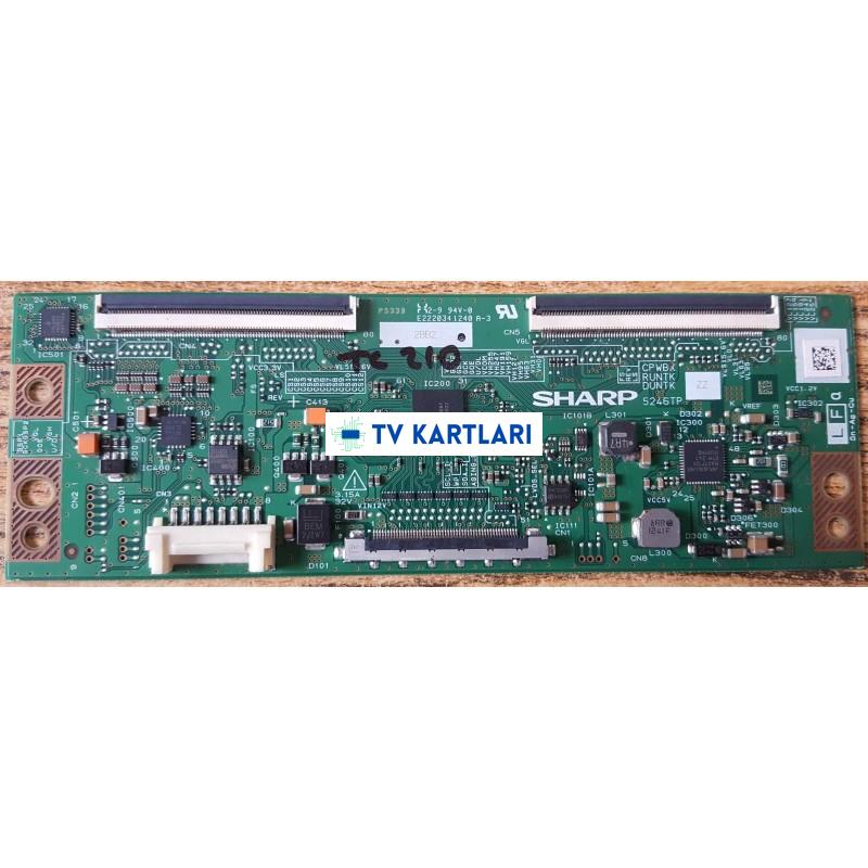 5246TP CPWBX  RUNTK DUNTK  SHARP  SAMSUNG UE40EH5000 UE40ES5500W T-CON BOARD