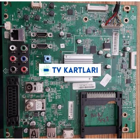715G5713-M01-000-005X,705TQDPL255,715G5713-M0E-000-005K, 705TQCPL130001, QDCB02B0350002/QDSCN0102S, PHILIPS LED TV, Main board