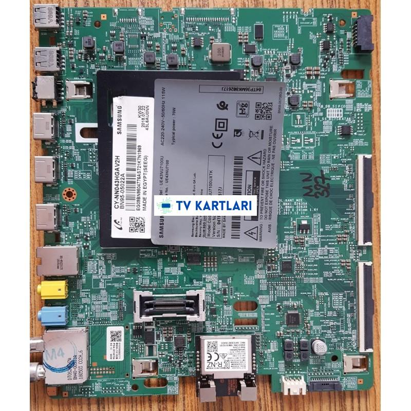 SAMSUNG UE 43NU7100U,BN41-02635A,BN94-13183B,CY-NN043HGAV2H,MAİN BOARD