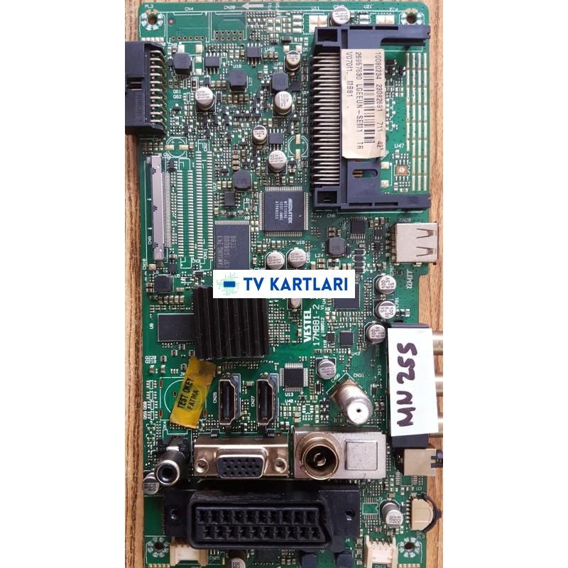 10080234, 23082691, 17MB81-2, 42PF5045, VESTEL, MAIN BOARD, ANA