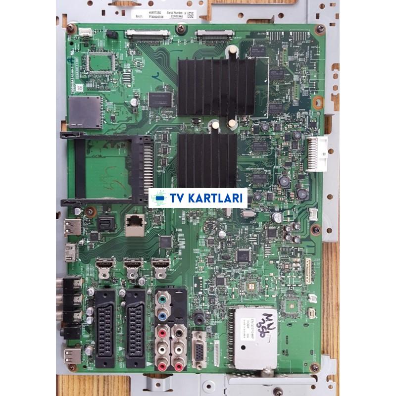 TOSHIBA 46XV733,PTA0020769,PE0840 V28A001113B1 LTA465HJ04, MAİN BOARD