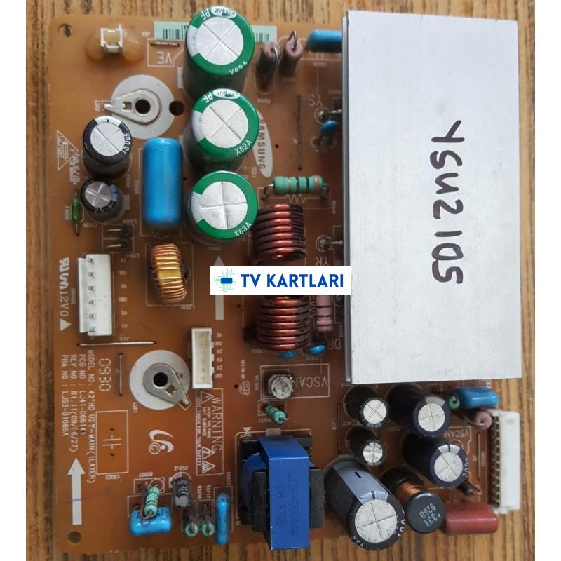 LJ41-06614A, LJ92-01669A, Samsung PS42B450B1W, YSUS Board, S42AX-YB08
